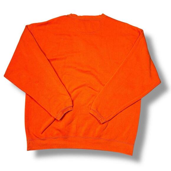 VTG Varsity Athletic Illinois Fighting Illini Sweatshirt XL Orange College Retro - Picture 7 of 9